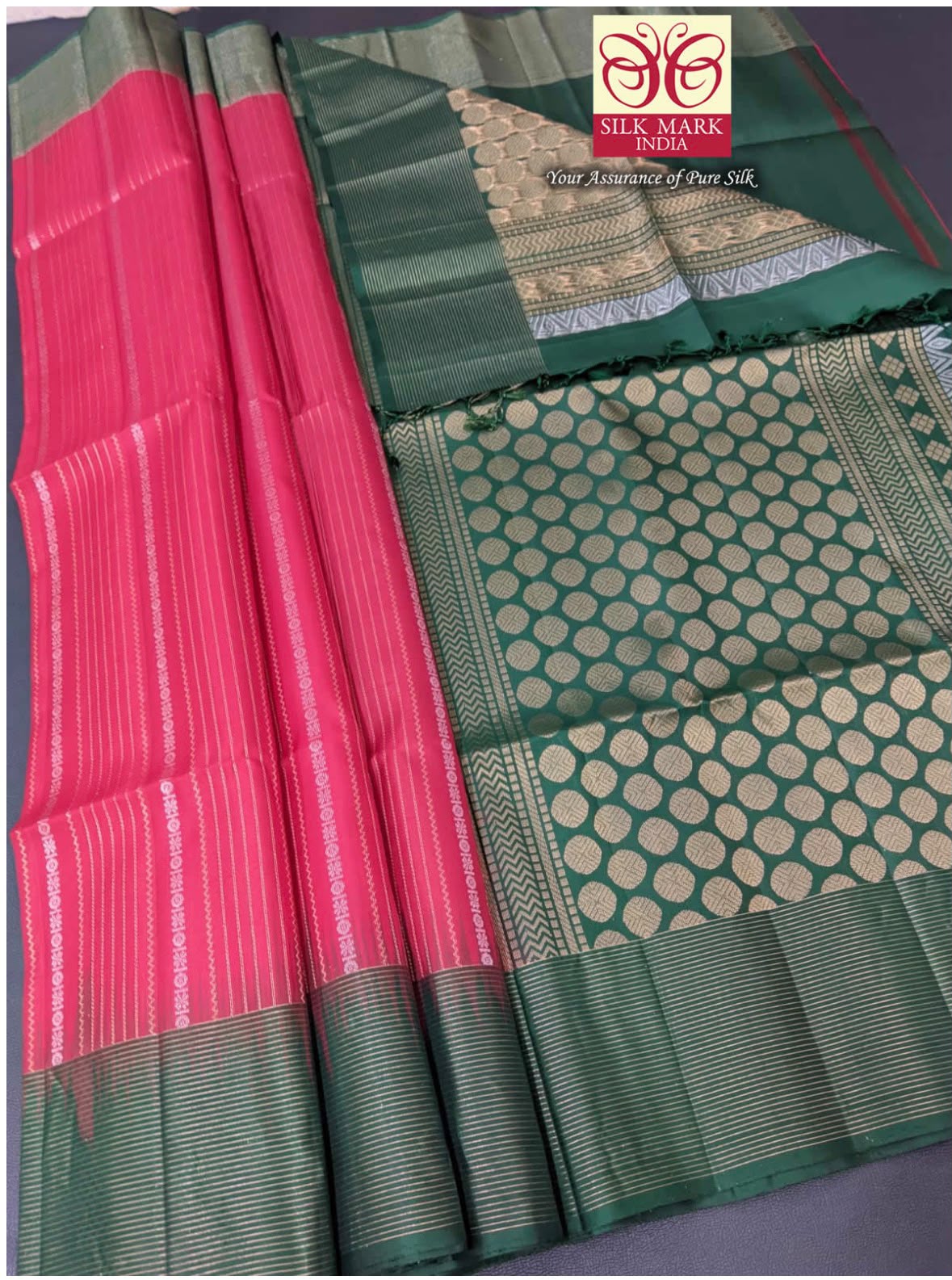 Vibrant High Fancy Double Warp Soft Silk Sarees with Rich Zari Pallu - FP62kuDWSoft