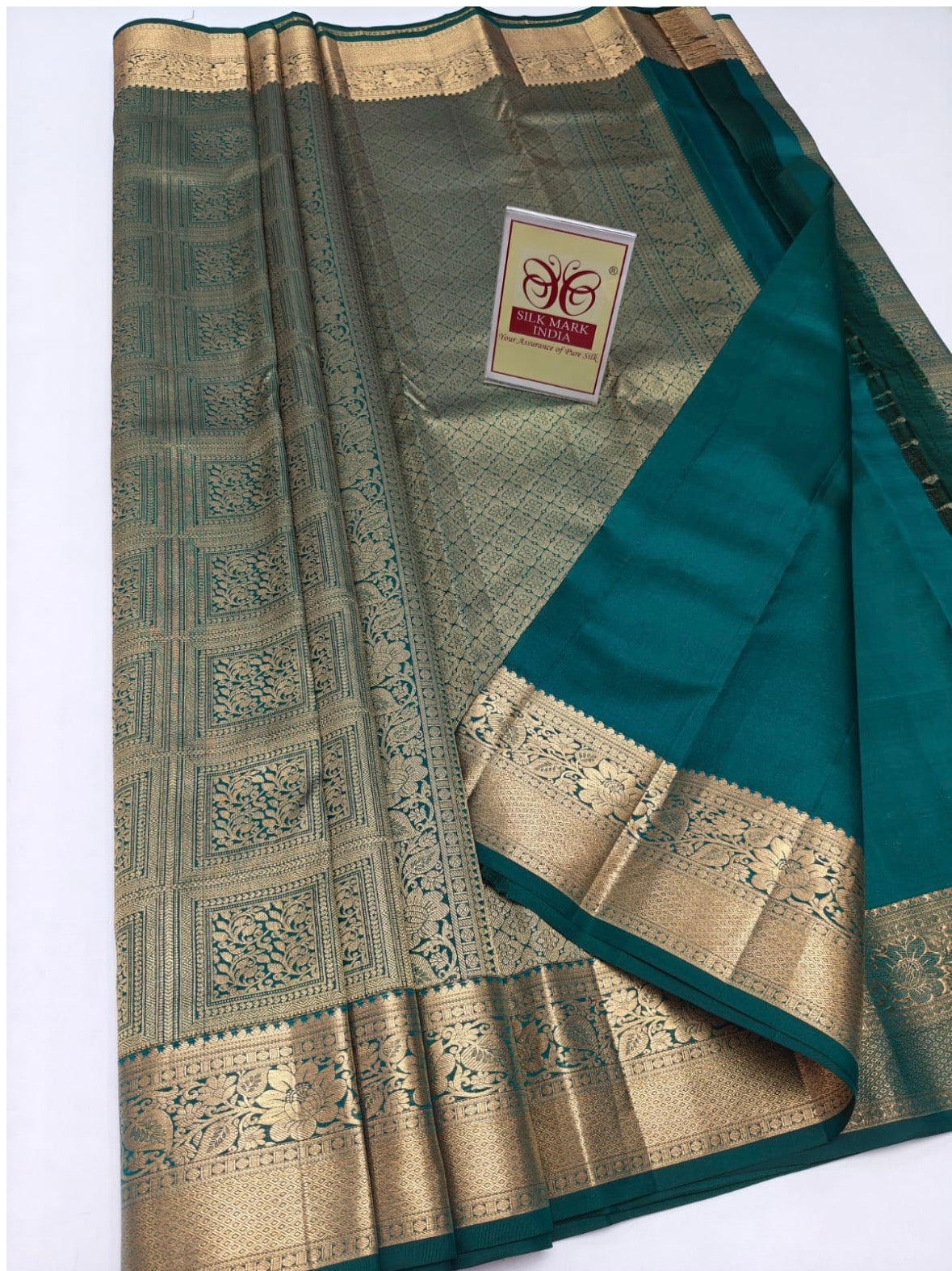 Tissue & Full Zari Wedding Silk Sarees - More Fancy Zari Butta All Over Saree With Very Rich Zari Pallu - FP85KuWedding
Raw Material Details: Handloom & 100% Pure Silks with Two Gram Golden Zari